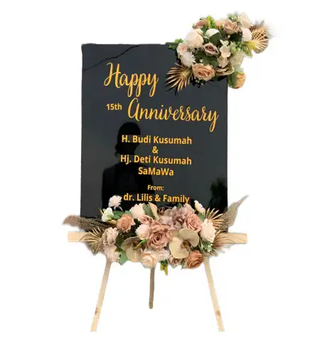 Papan Bunga Akrilik Leuweunggajah