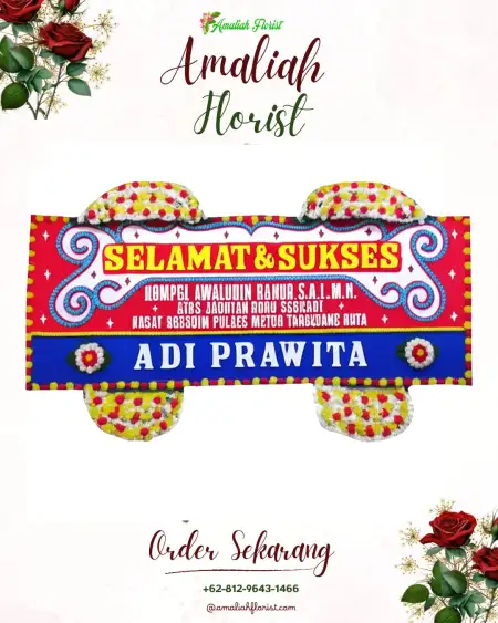 Papan Bunga Ucapan Selamat Leuweunggajah